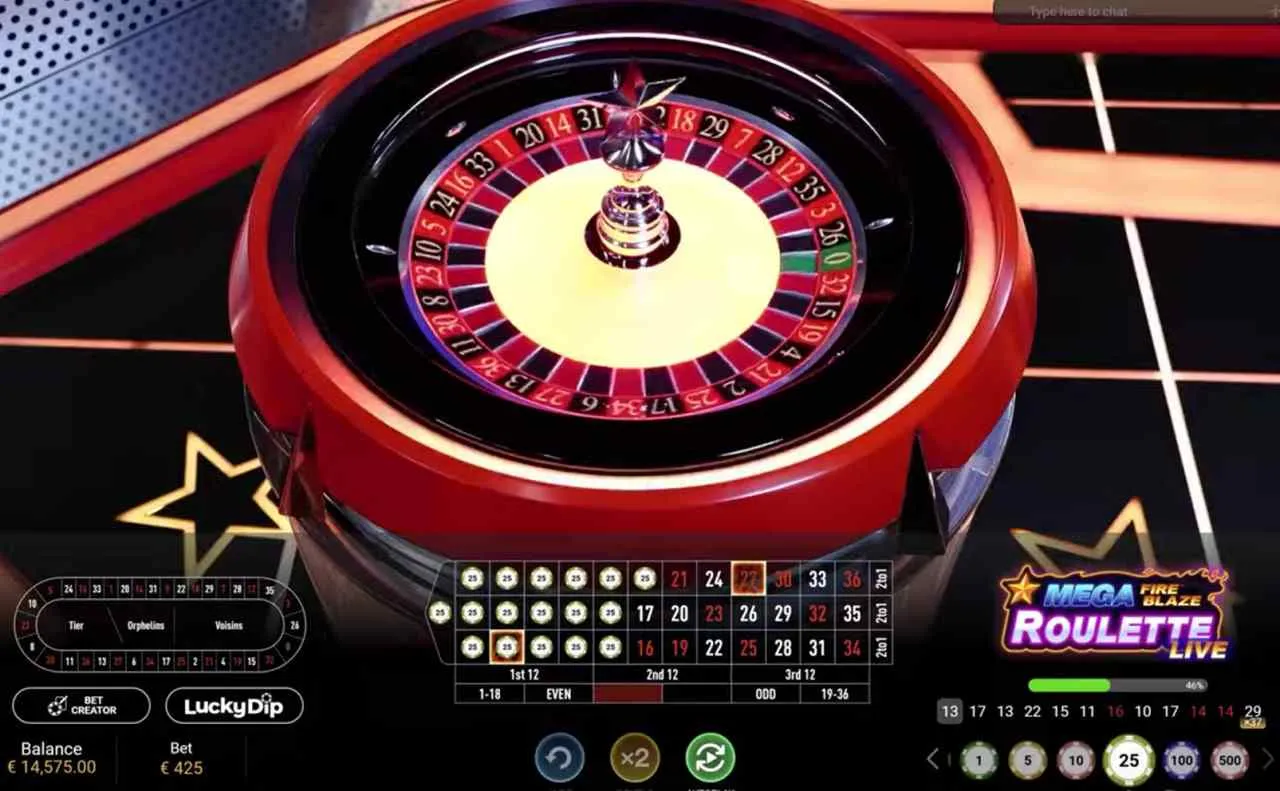 Las apuestas anunciadas disponibles en la mesa